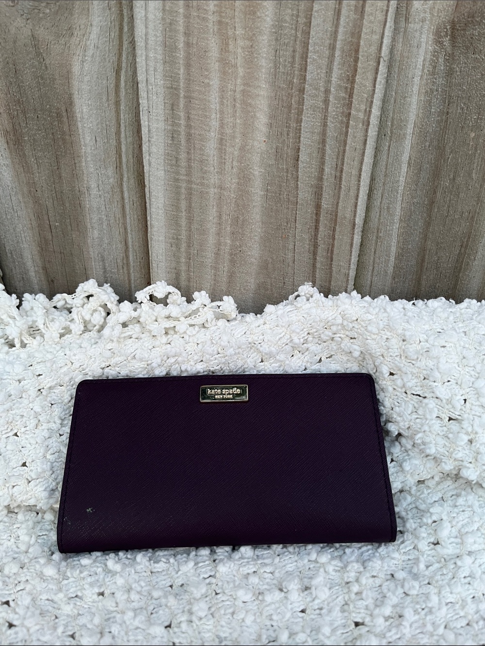 Kate Spade Stacy Laurel Way Leather Wallet